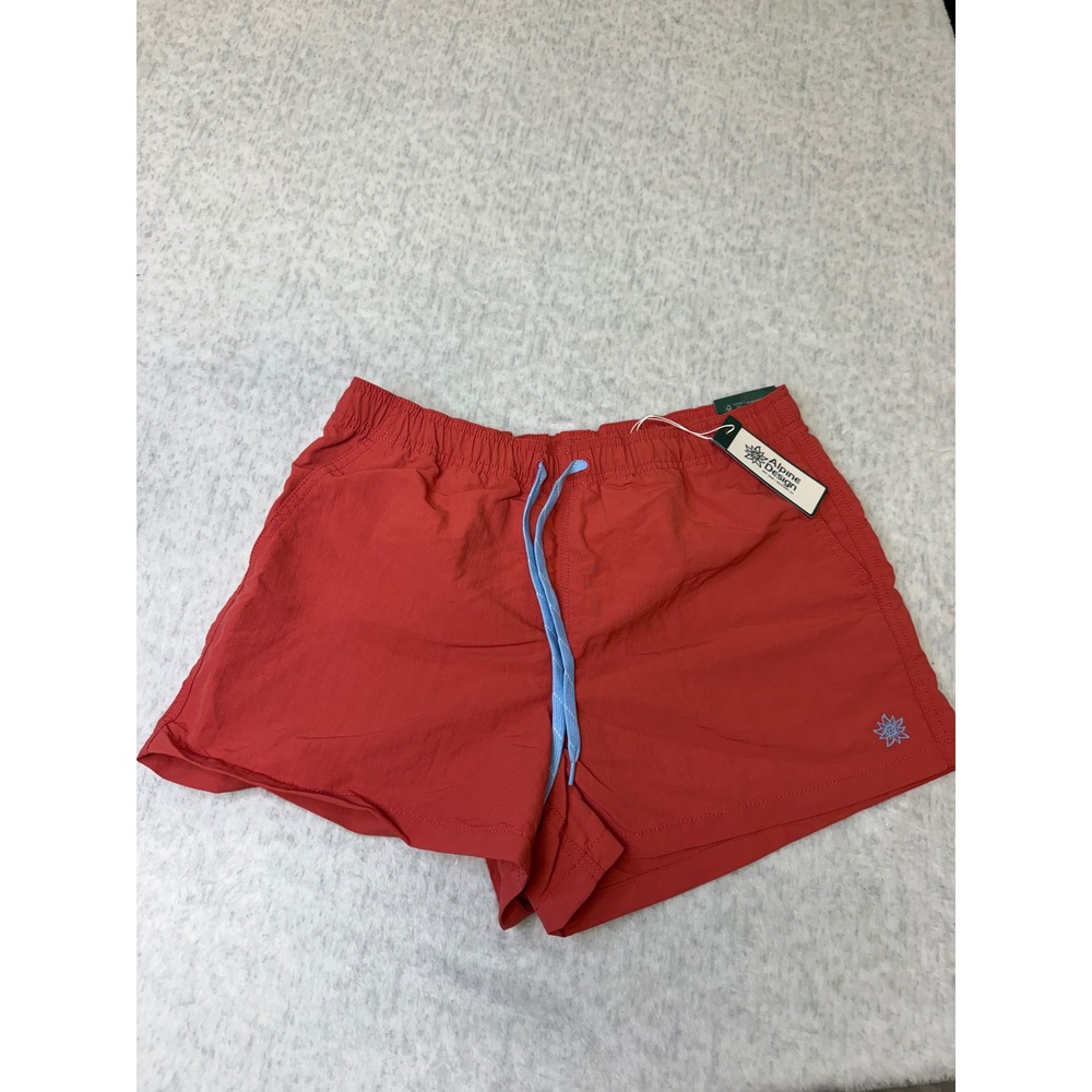 Alpine Design Womens 3 Inch Pull-On Shorts Antique Rosewood Red Small NWT